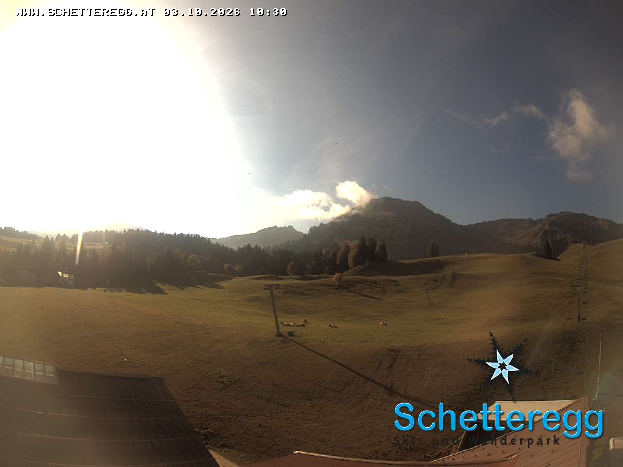 Archiv Foto Webcam Panorama Alpe Schetteregg, Vorarlberg