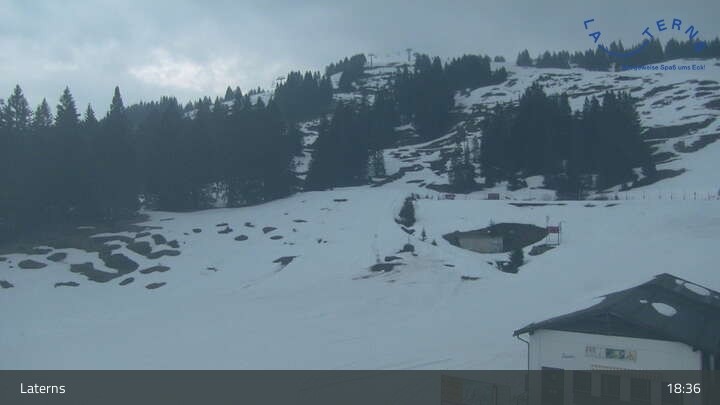 Archiv Foto Webcam Laterns, Bergstation Gapfohl