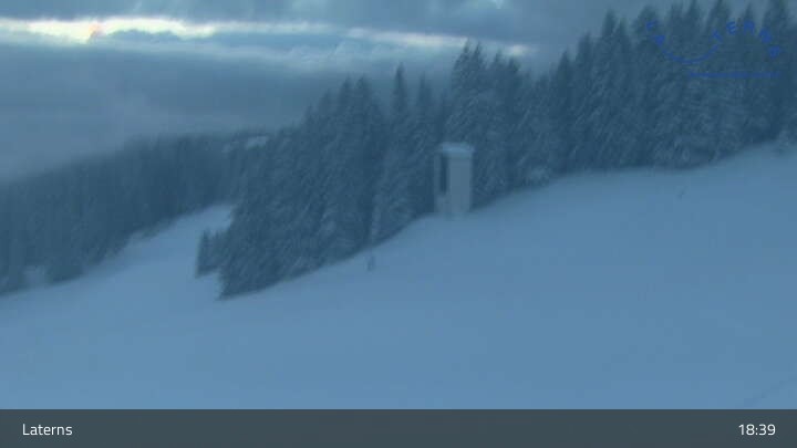 Archiv Foto Webcam Laterns, Bergstation Gapfohl