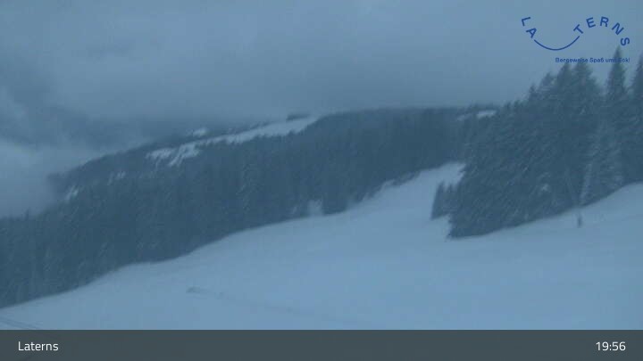 Archiv Foto Webcam Laterns, Bergstation Gapfohl