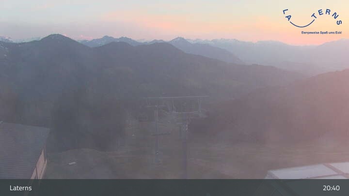 Archiv Foto Webcam Laterns, Bergstation Gapfohl