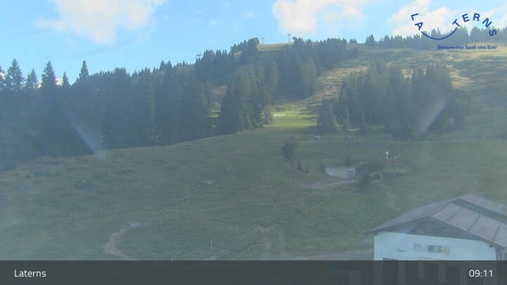 Archiv Foto Webcam Laterns, Bergstation Gapfohl