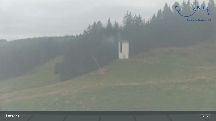 Archiv Foto Webcam Laterns, Bergstation Gapfohl
