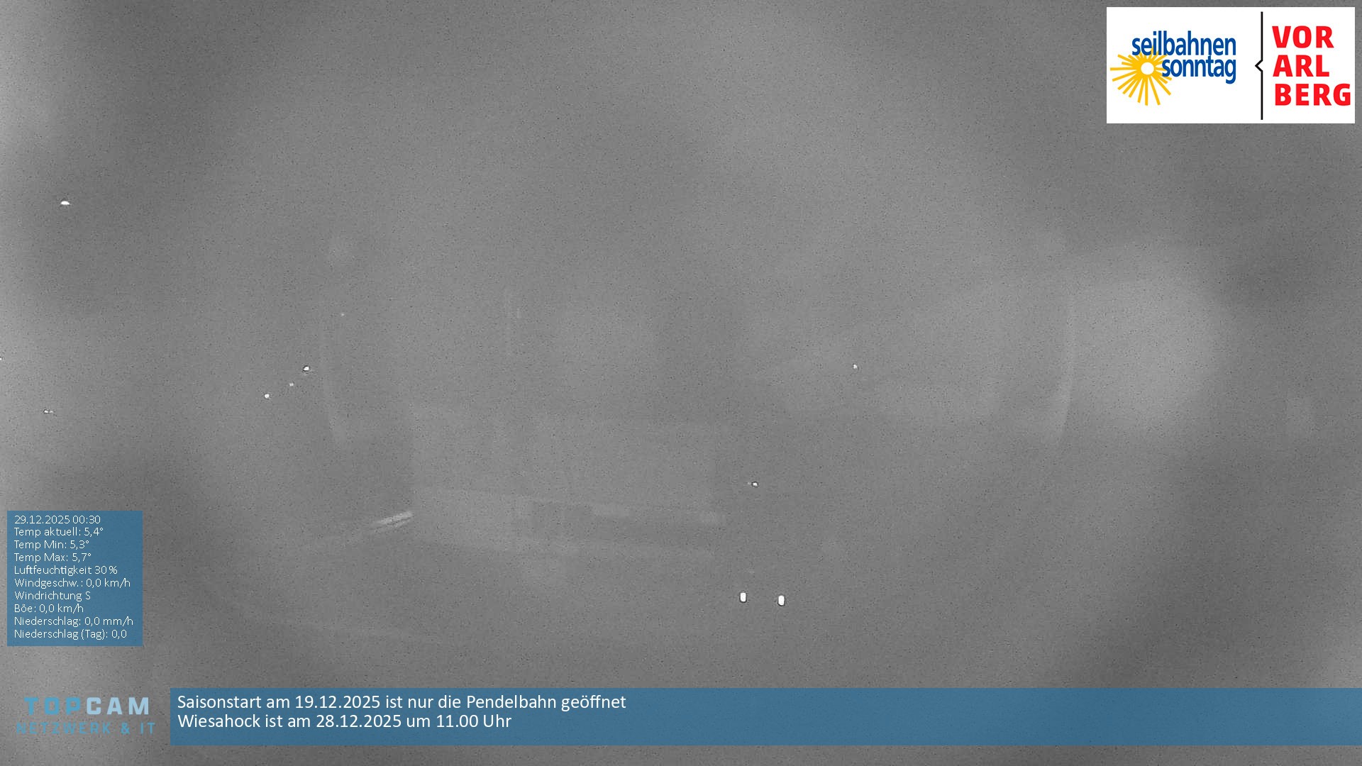 Archiv Foto Webcam Bergstation Pendelbahn in Sonntag