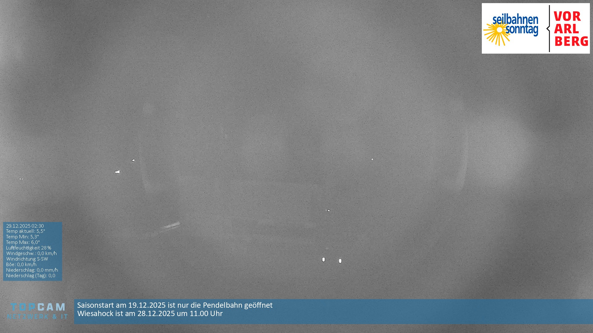 Archiv Foto Webcam Bergstation Pendelbahn in Sonntag