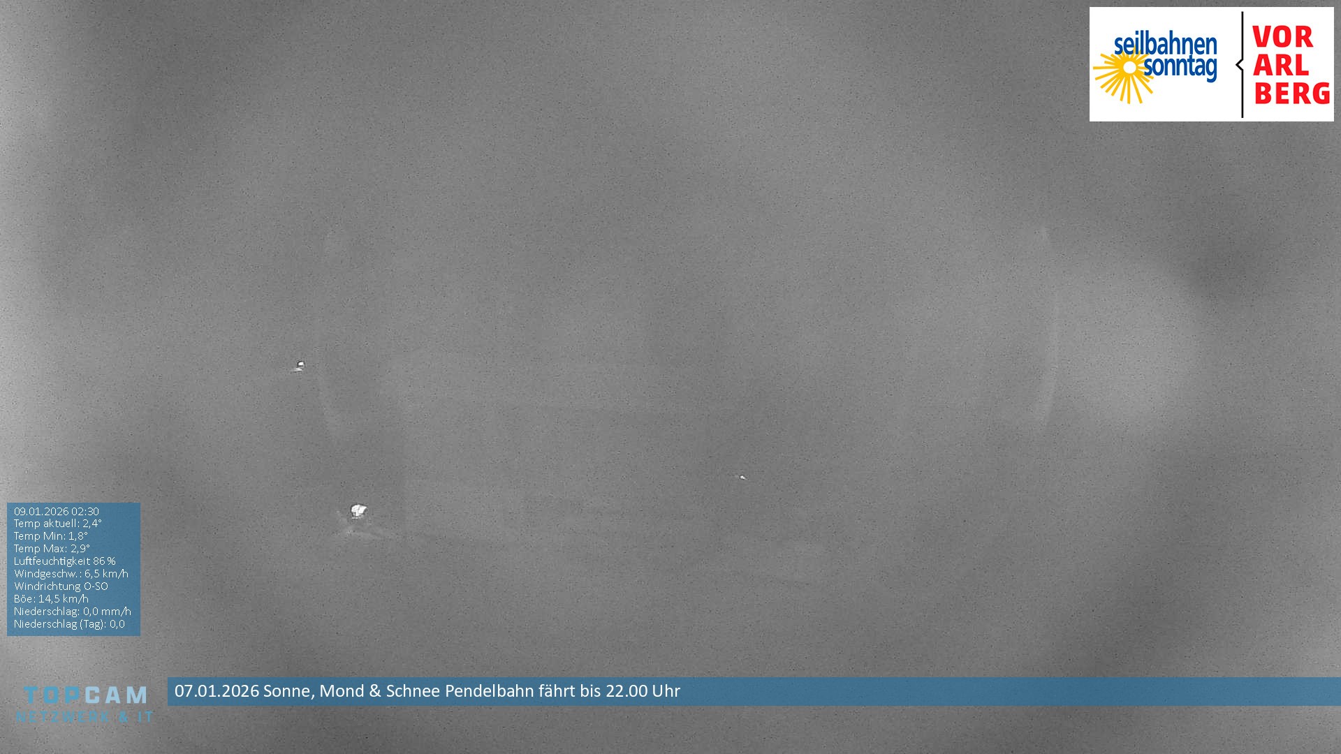 Archiv Foto Webcam Bergstation Pendelbahn in Sonntag