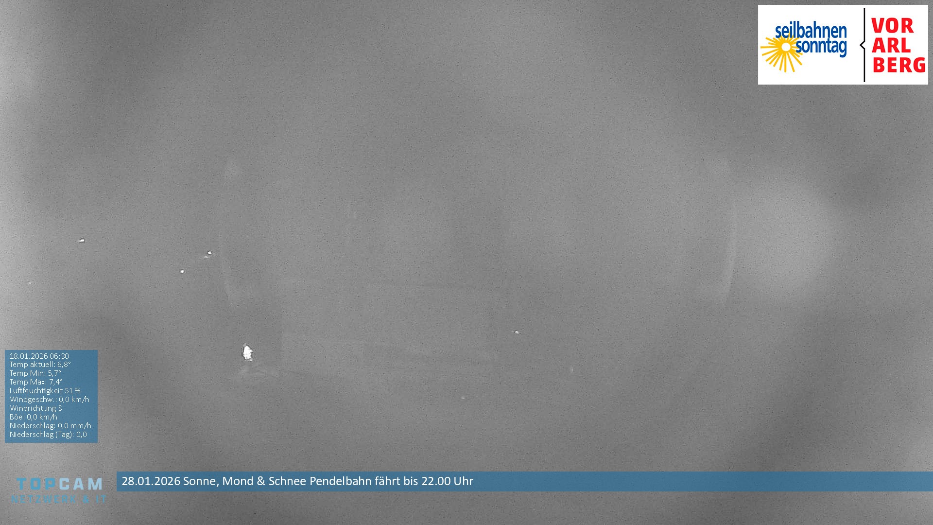 Archiv Foto Webcam Bergstation Pendelbahn in Sonntag