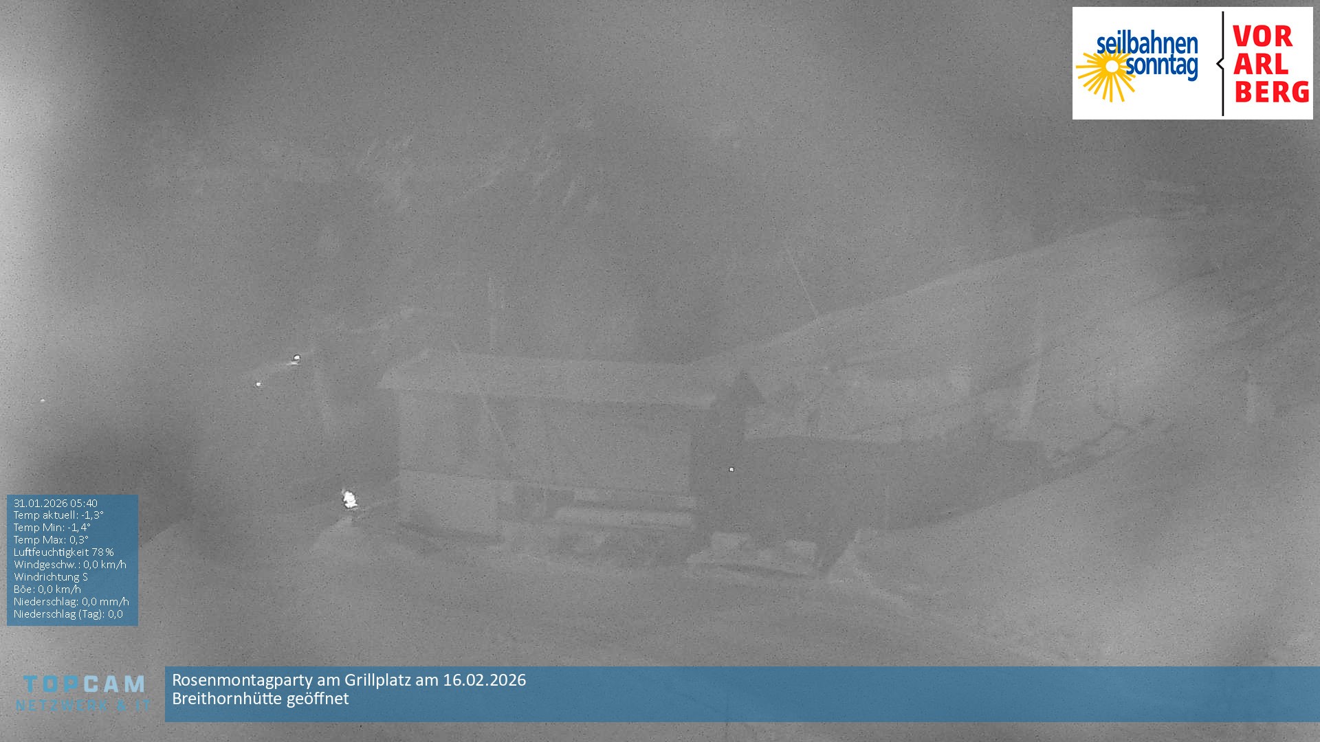 Archiv Foto Webcam Bergstation Pendelbahn in Sonntag