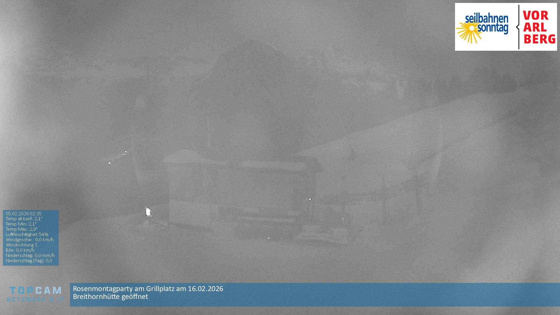 Archiv Foto Webcam Bergstation Pendelbahn in Sonntag
