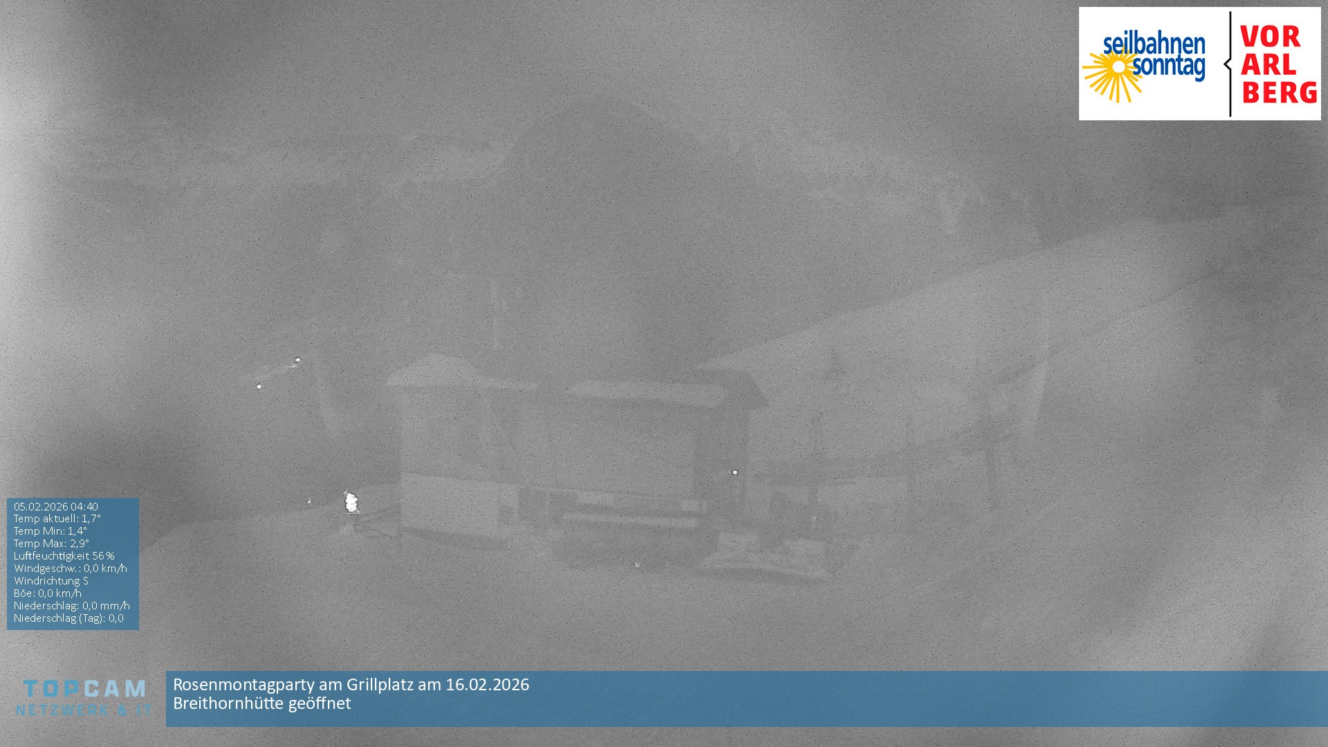 Archiv Foto Webcam Bergstation Pendelbahn in Sonntag