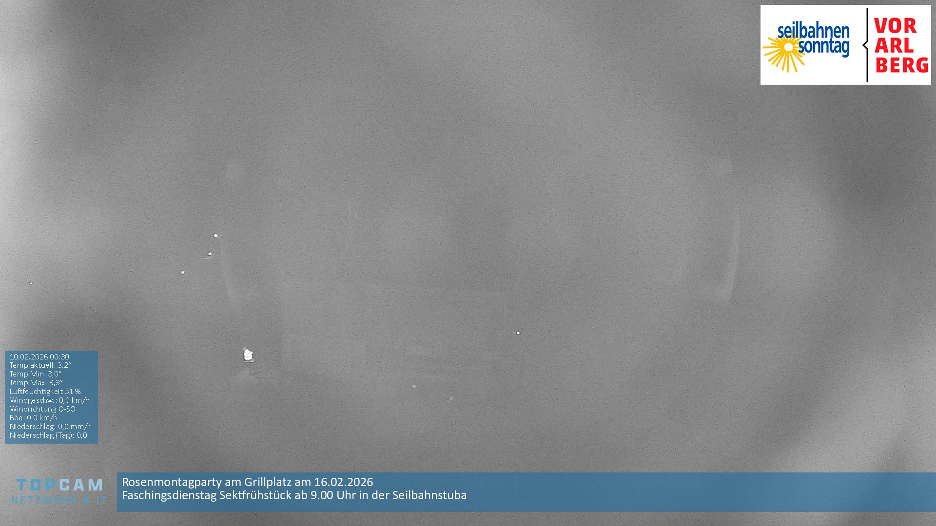 Archiv Foto Webcam Bergstation Pendelbahn in Sonntag