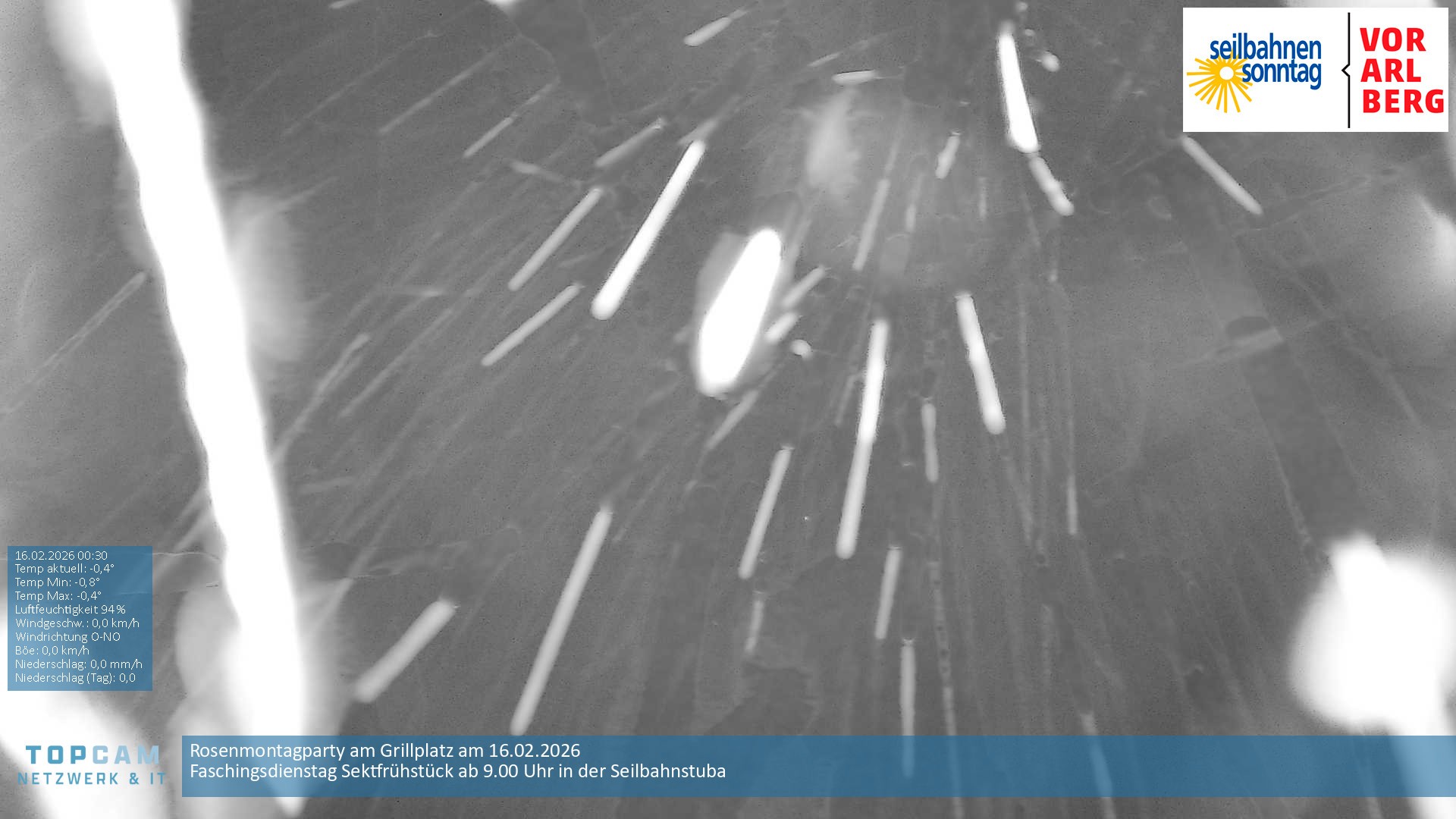 Archiv Foto Webcam Bergstation Pendelbahn in Sonntag