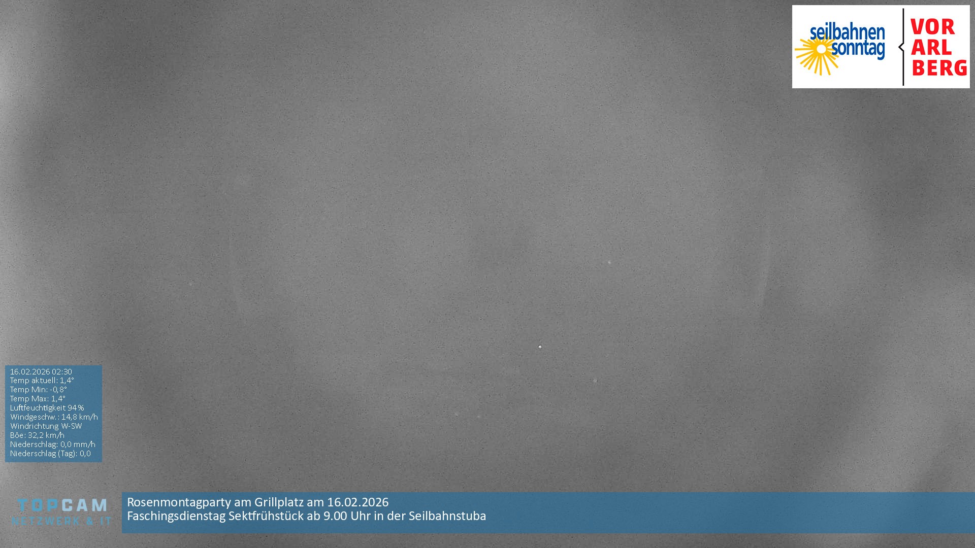 Archiv Foto Webcam Bergstation Pendelbahn in Sonntag