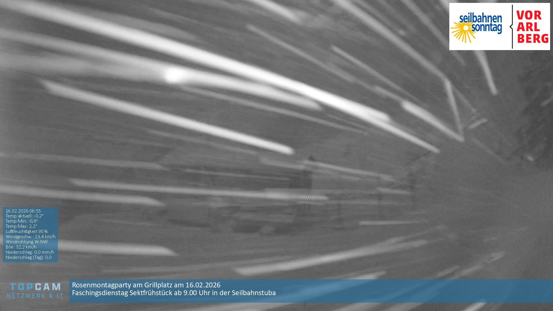 Archiv Foto Webcam Bergstation Pendelbahn in Sonntag