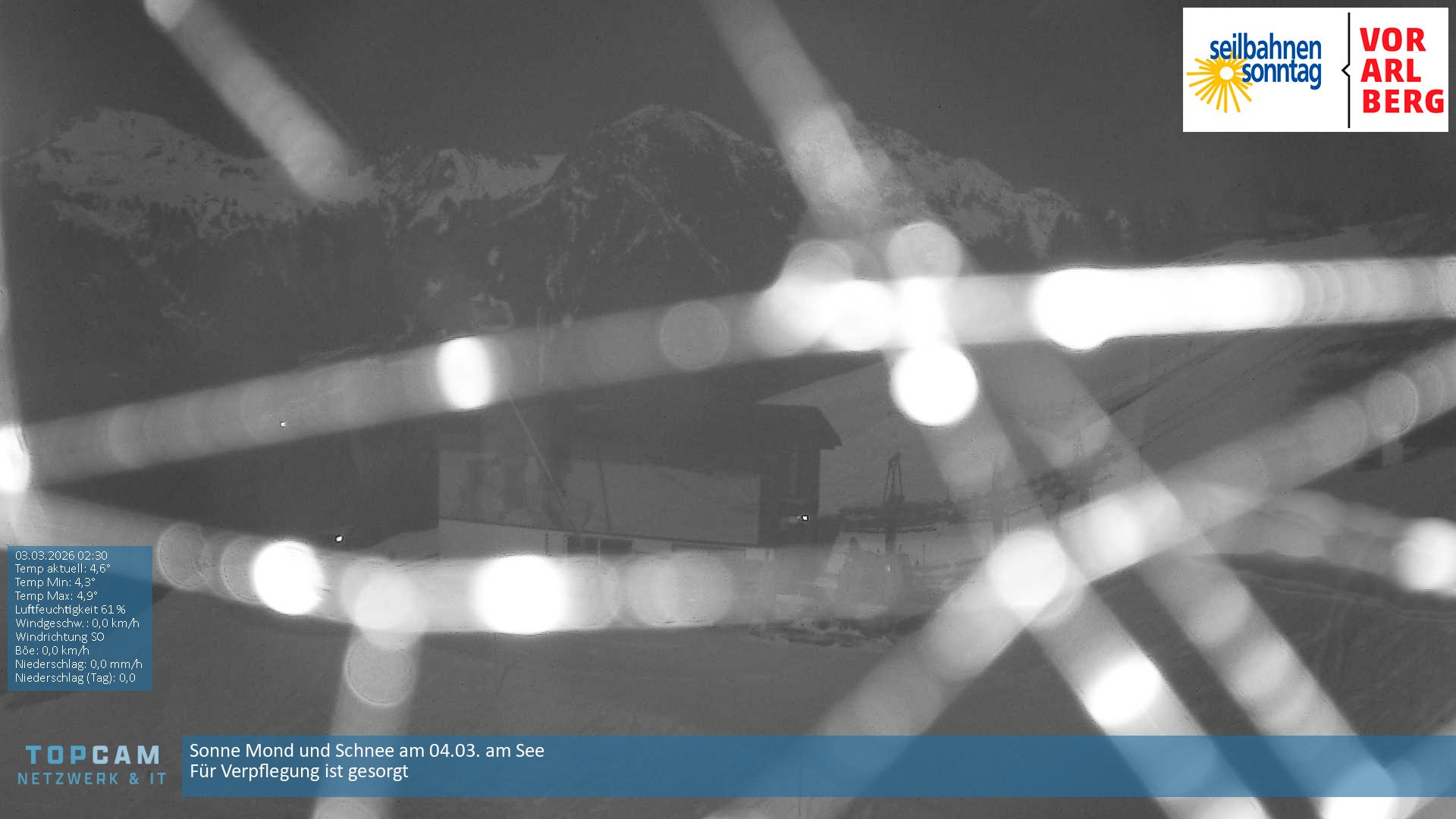 Archiv Foto Webcam Bergstation Pendelbahn in Sonntag