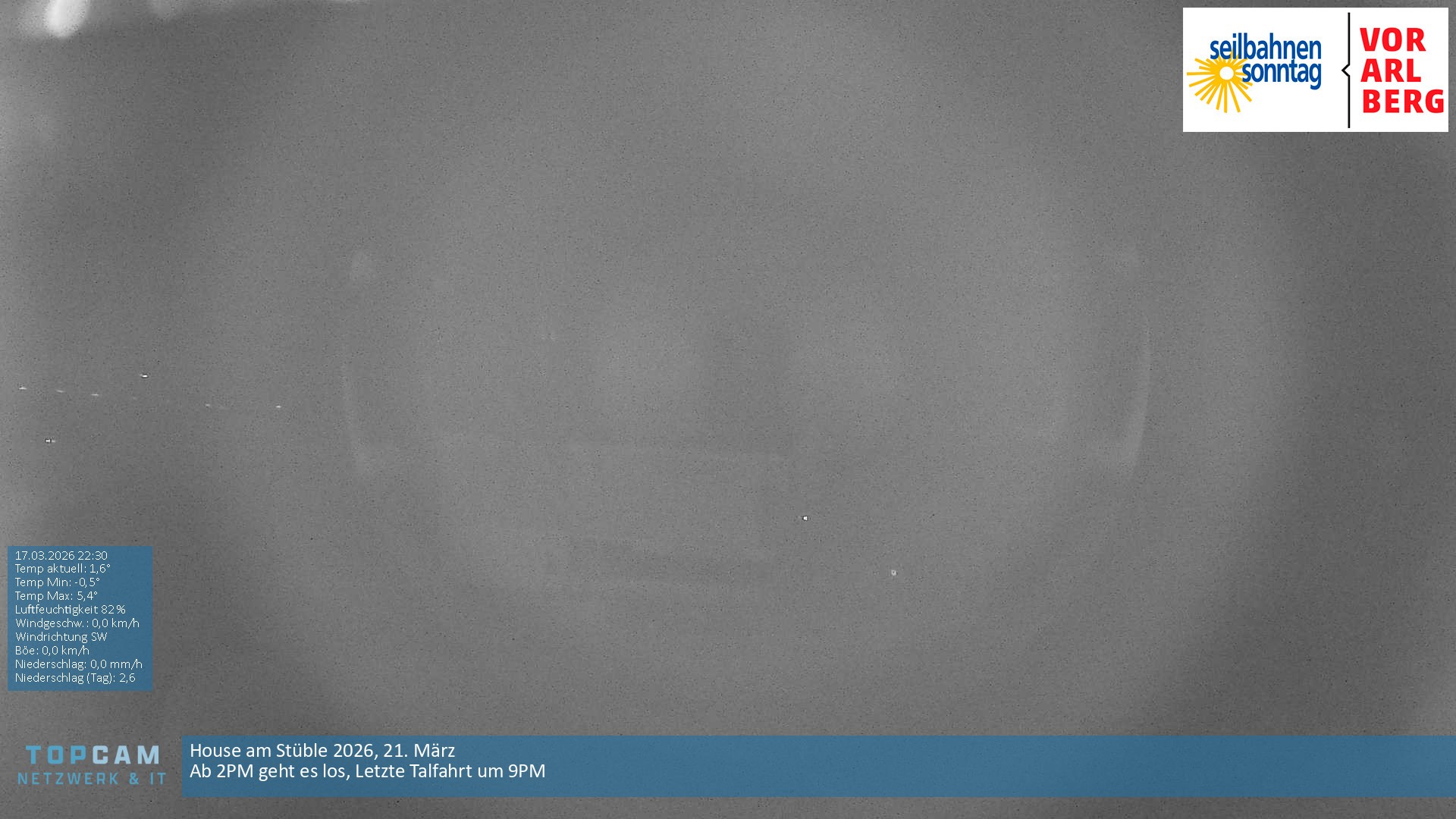 Archiv Foto Webcam Bergstation Pendelbahn in Sonntag