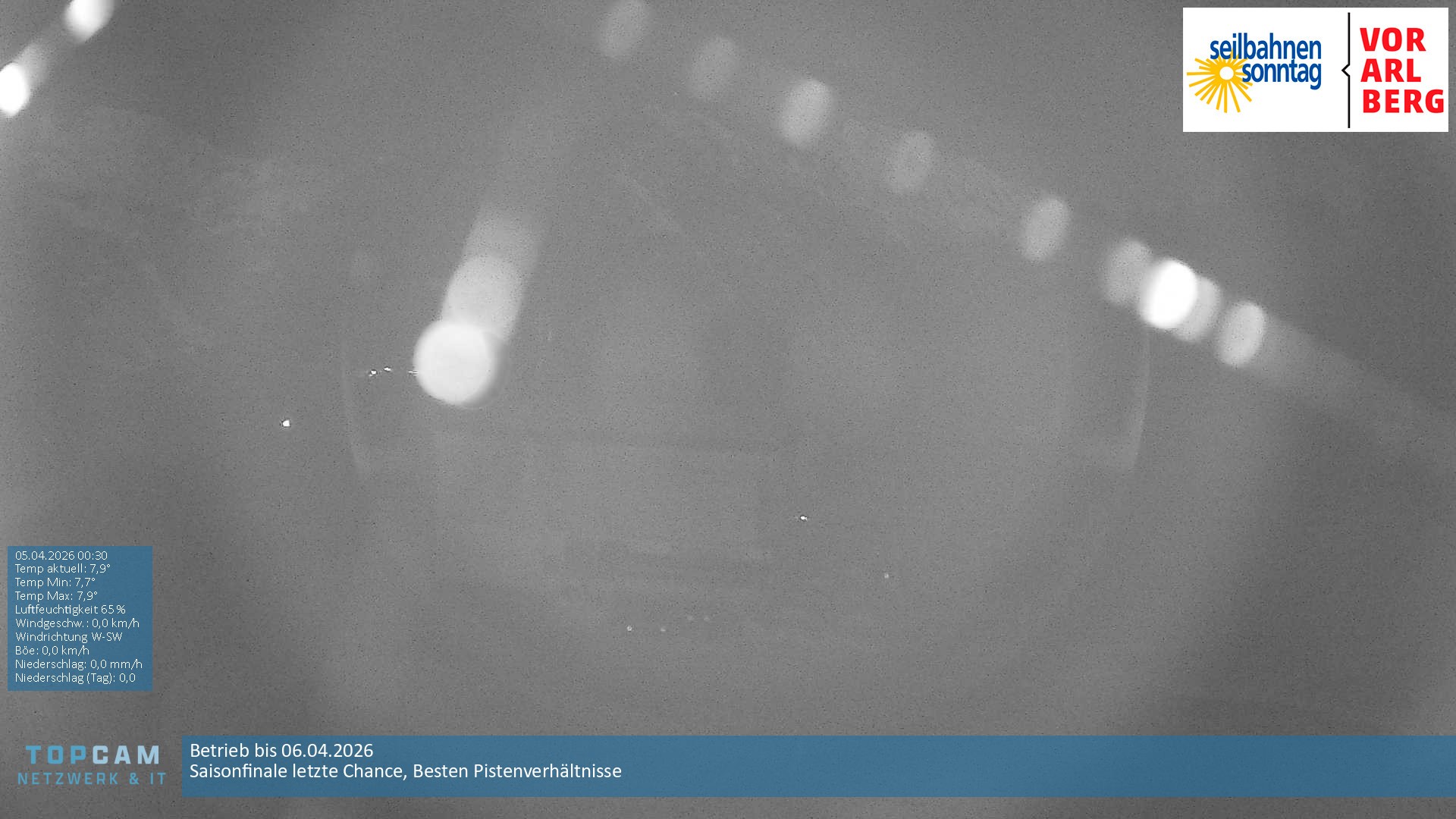 Archiv Foto Webcam Bergstation Pendelbahn in Sonntag