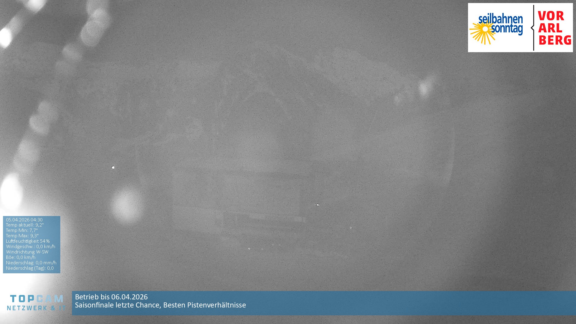 Archiv Foto Webcam Bergstation Pendelbahn in Sonntag