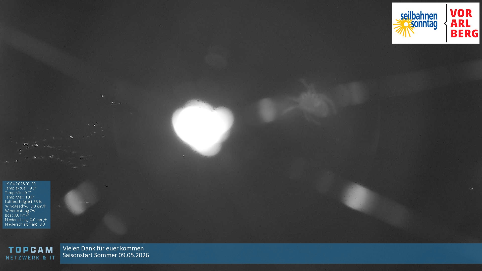 Archiv Foto Webcam Bergstation Pendelbahn in Sonntag