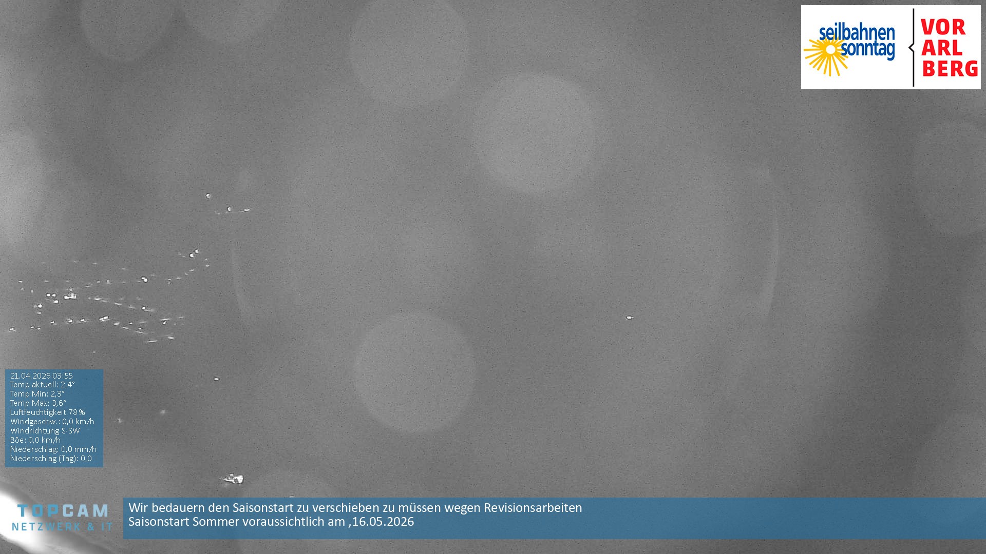 Archiv Foto Webcam Bergstation Pendelbahn in Sonntag