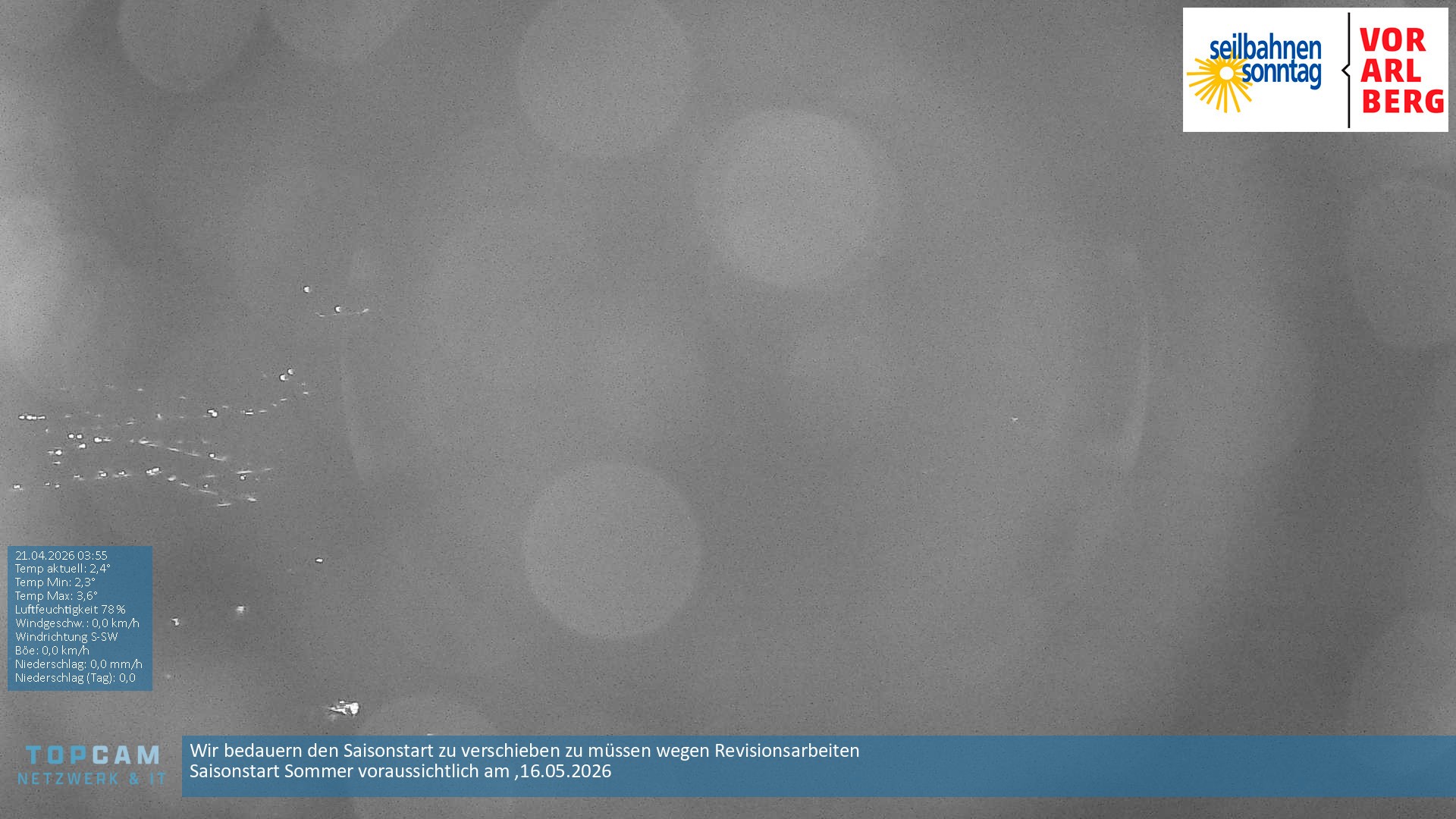 Archiv Foto Webcam Bergstation Pendelbahn in Sonntag