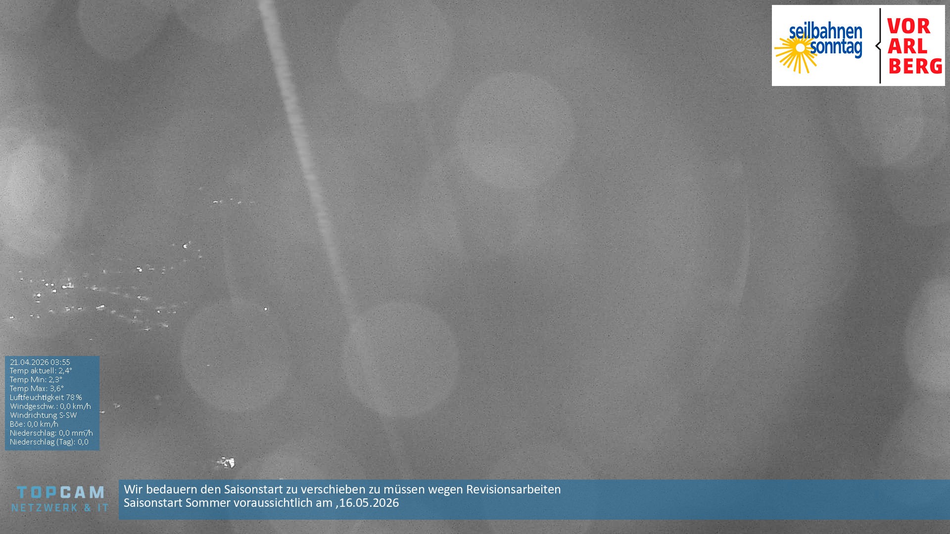 Archiv Foto Webcam Bergstation Pendelbahn in Sonntag