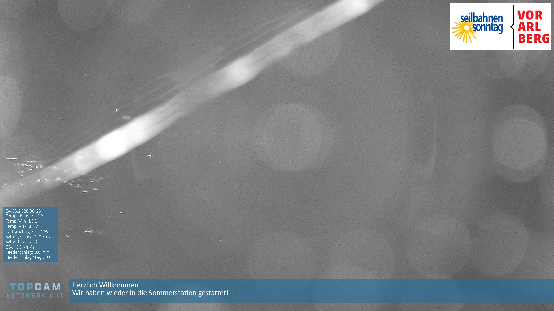 Archiv Foto Webcam Bergstation Pendelbahn in Sonntag