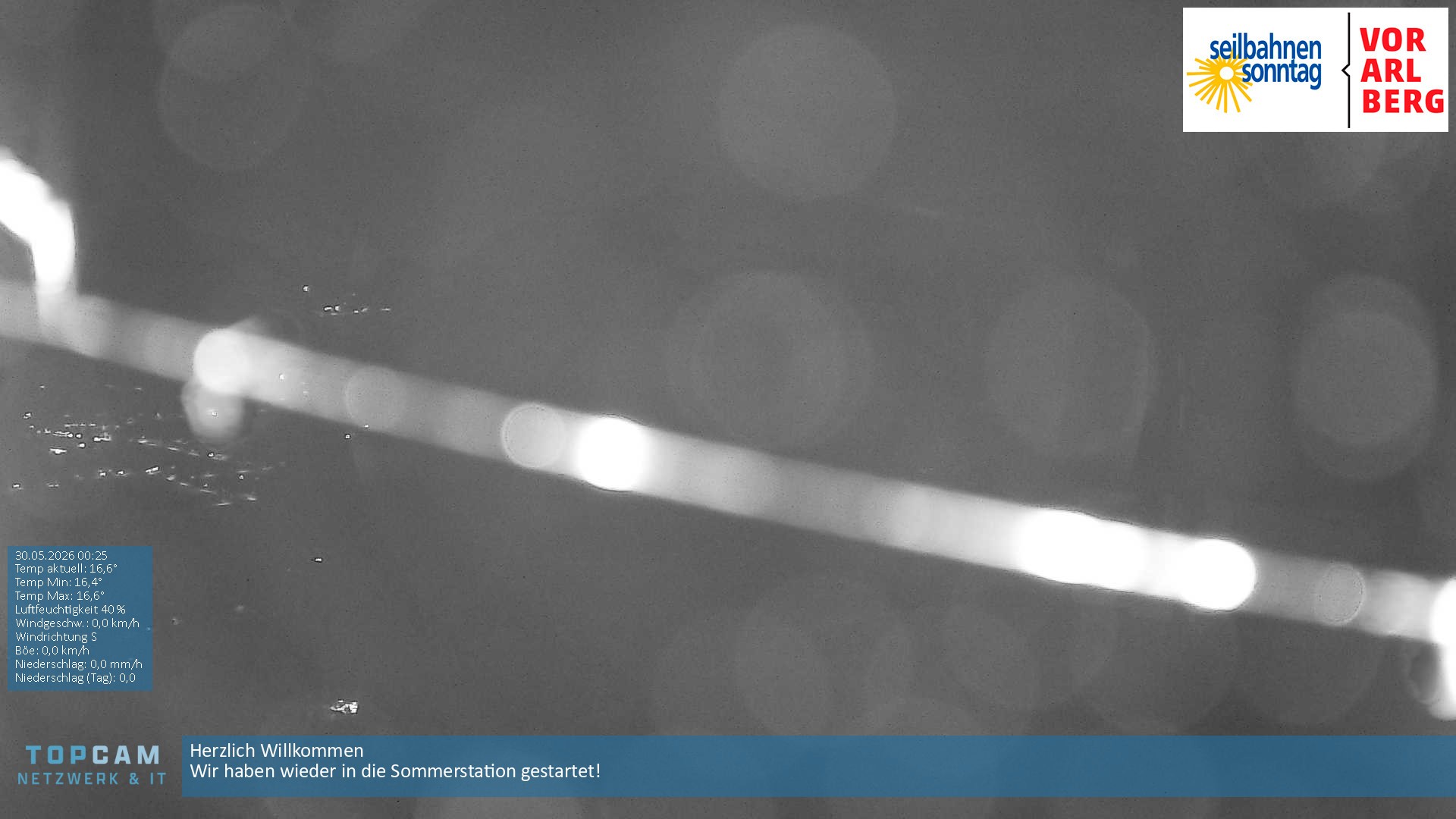Archiv Foto Webcam Bergstation Pendelbahn in Sonntag