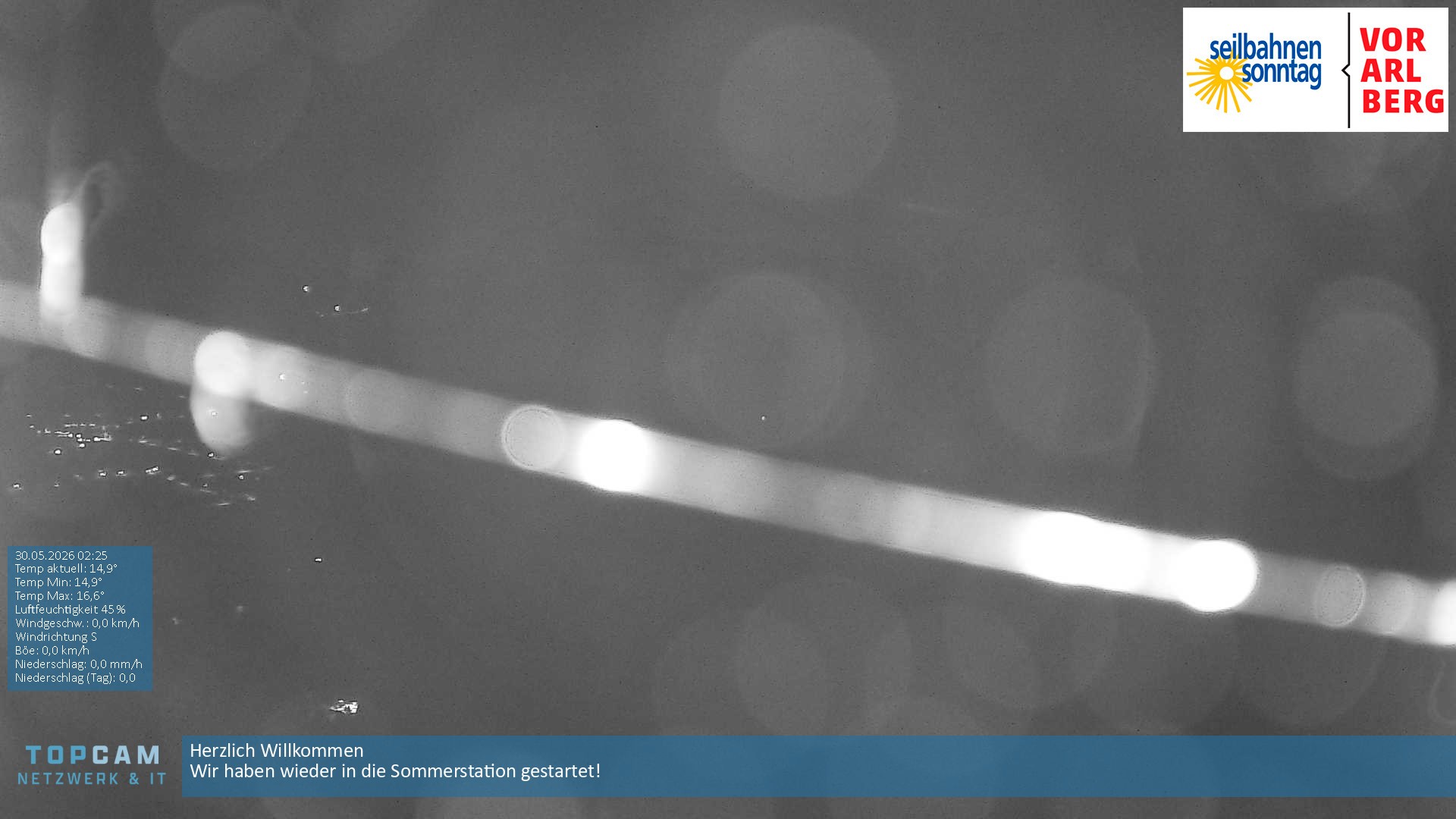 Archiv Foto Webcam Bergstation Pendelbahn in Sonntag
