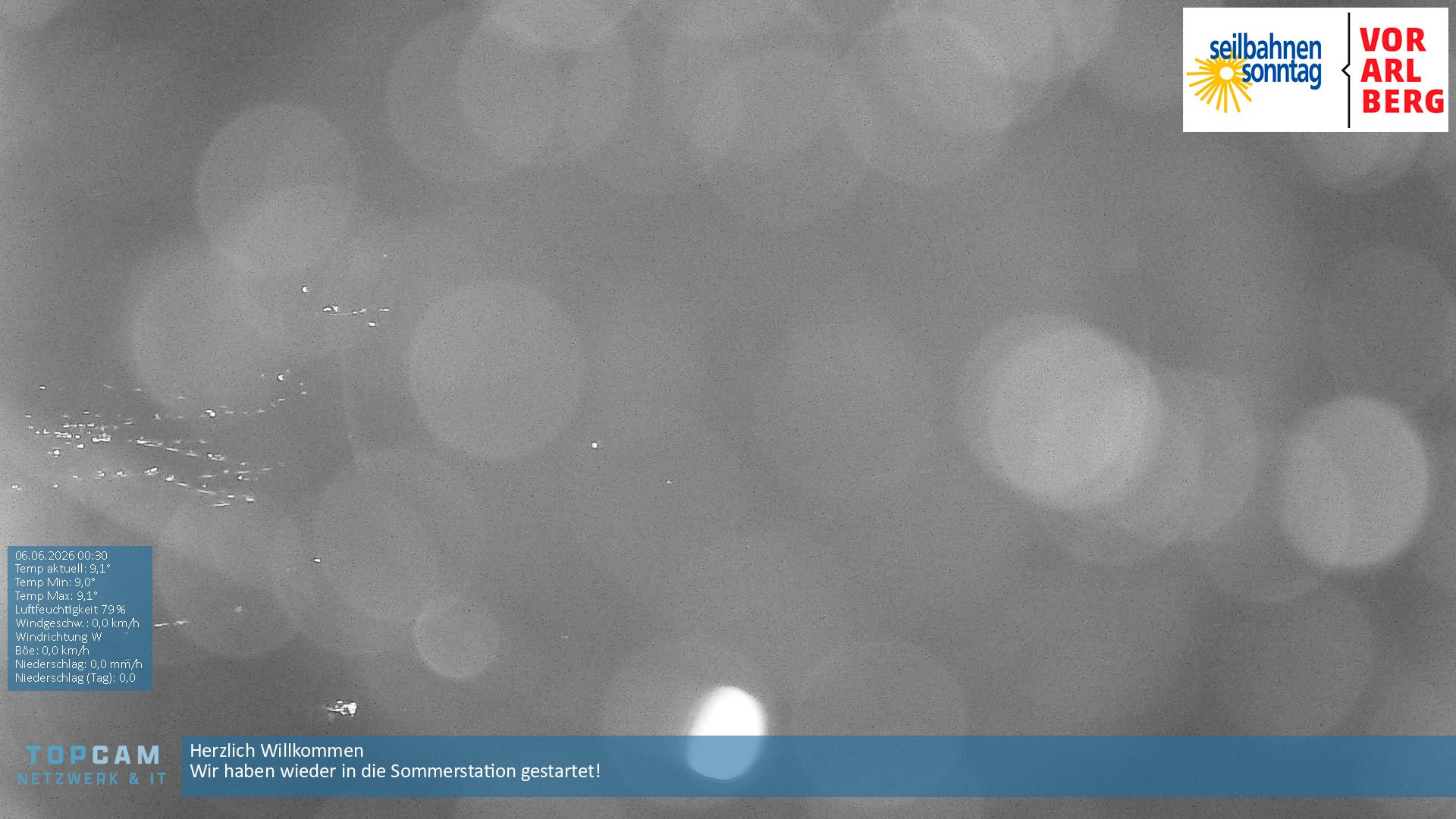 Archiv Foto Webcam Bergstation Pendelbahn in Sonntag