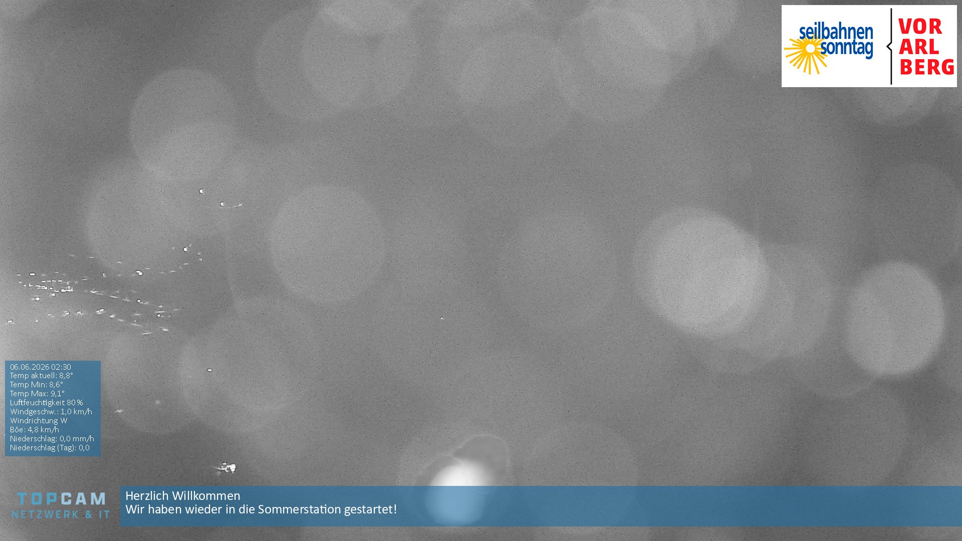 Archiv Foto Webcam Bergstation Pendelbahn in Sonntag