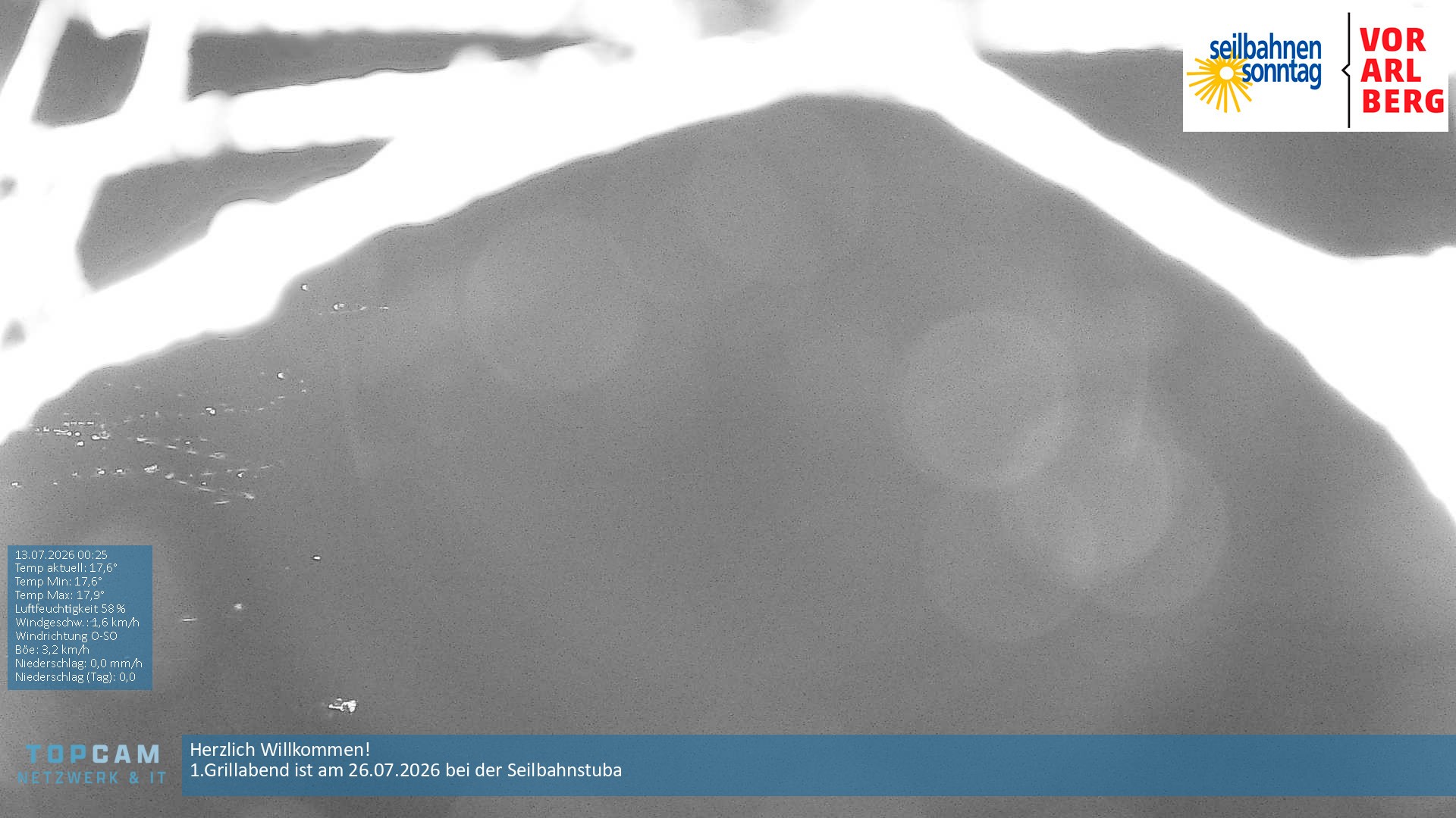Archiv Foto Webcam Bergstation Pendelbahn in Sonntag
