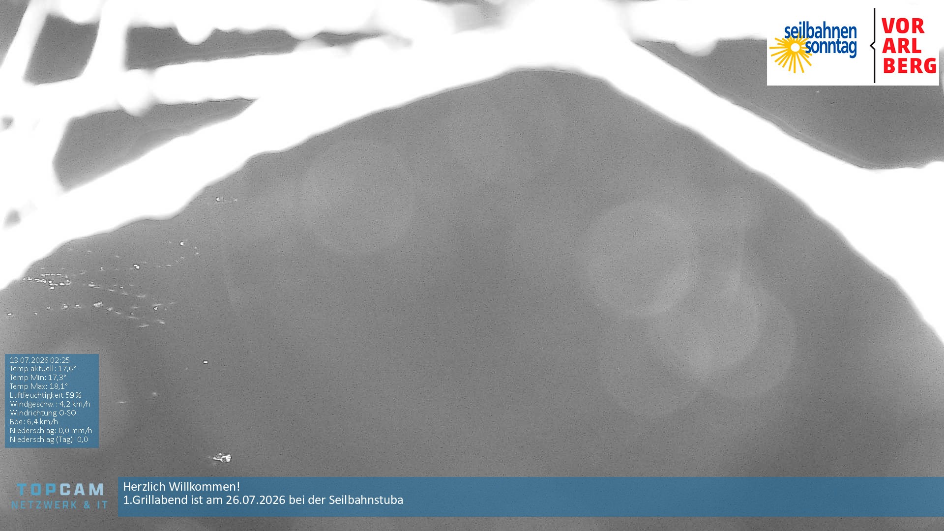 Archiv Foto Webcam Bergstation Pendelbahn in Sonntag