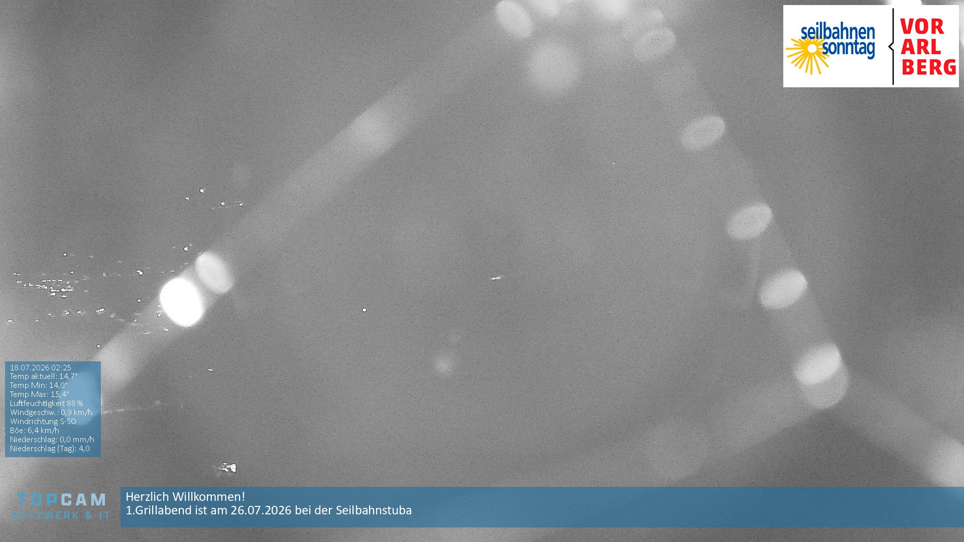 Archiv Foto Webcam Bergstation Pendelbahn in Sonntag