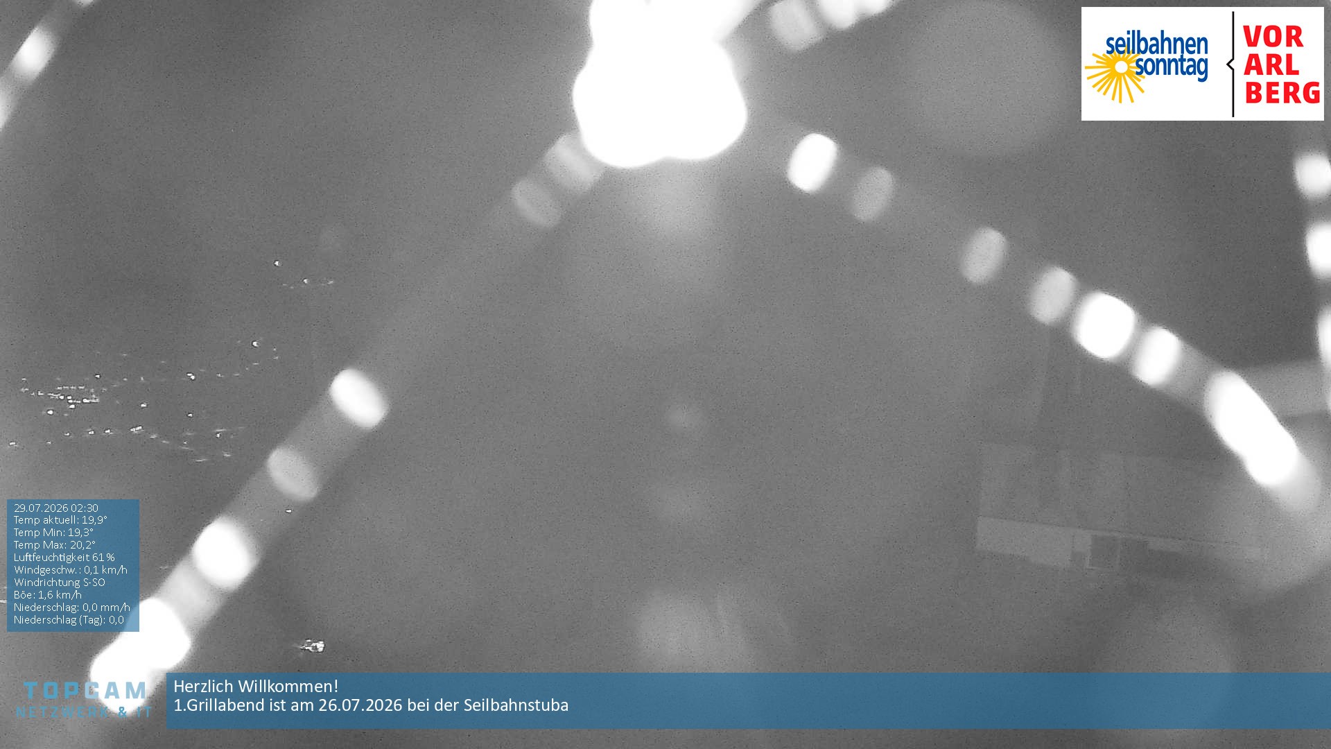 Archiv Foto Webcam Bergstation Pendelbahn in Sonntag