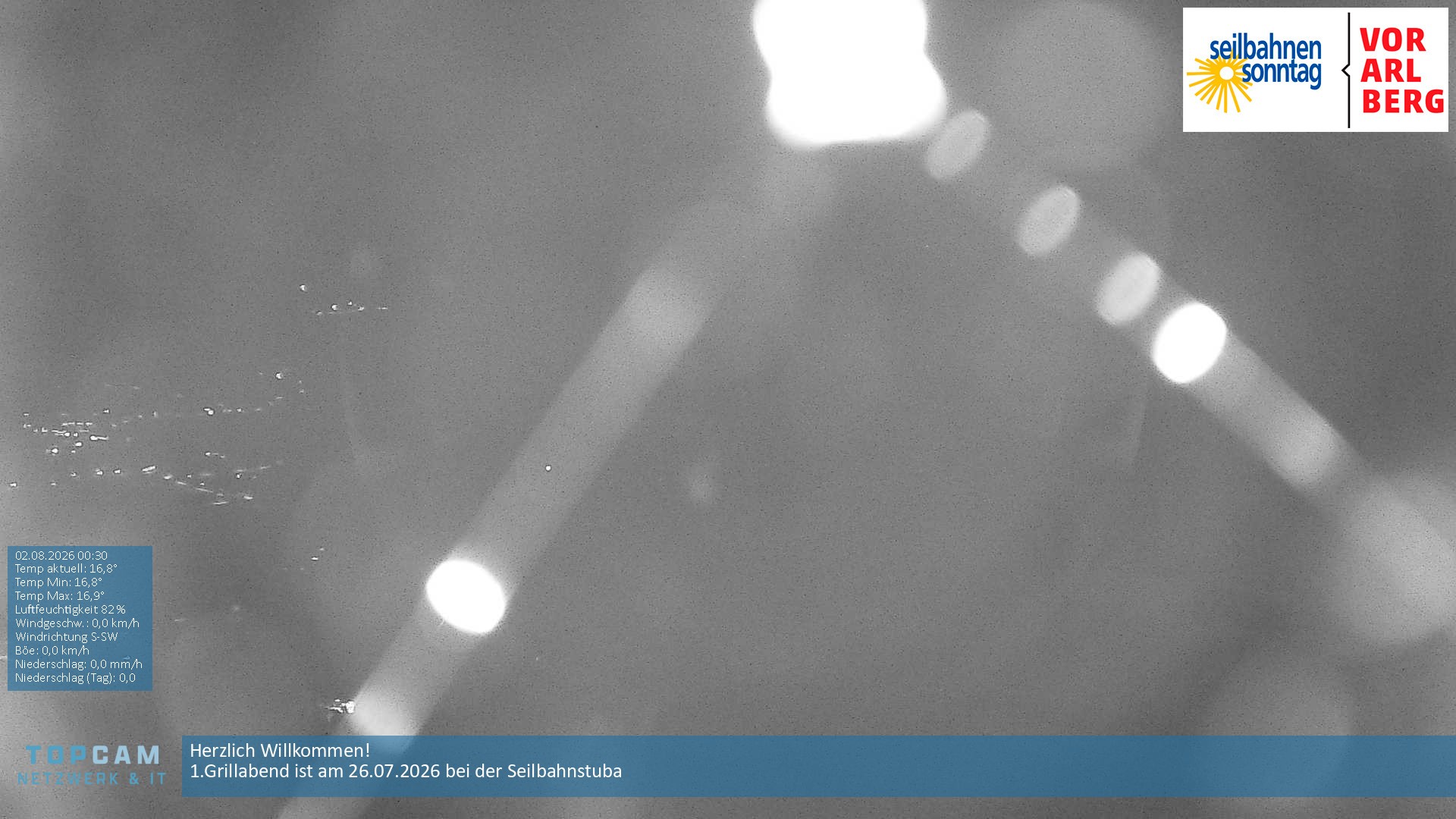 Archiv Foto Webcam Bergstation Pendelbahn in Sonntag