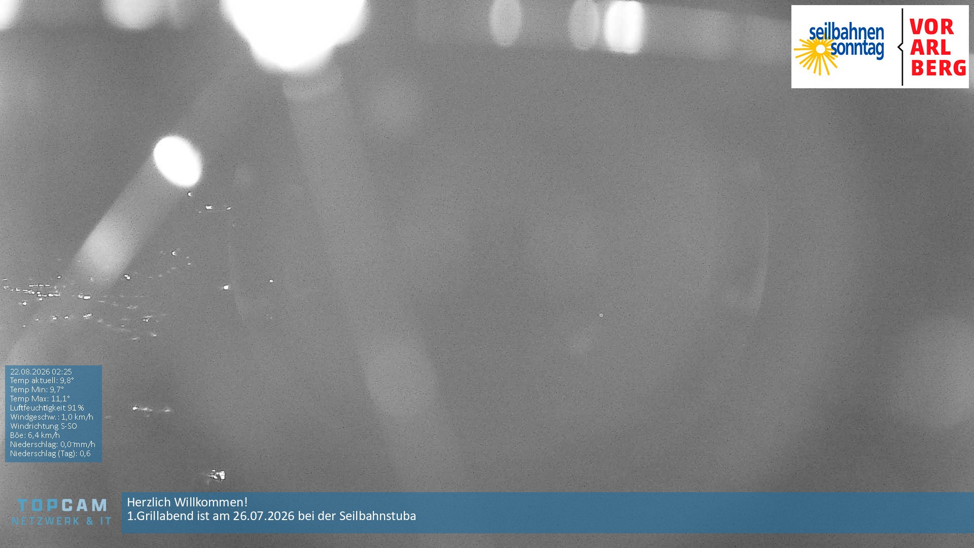Archived image Webcam top station Stein, Sonntag