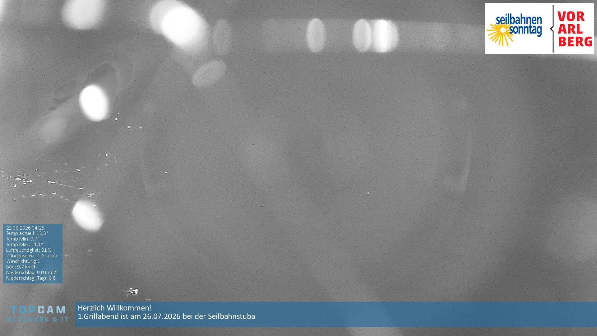 Archived image Webcam top station Stein, Sonntag
