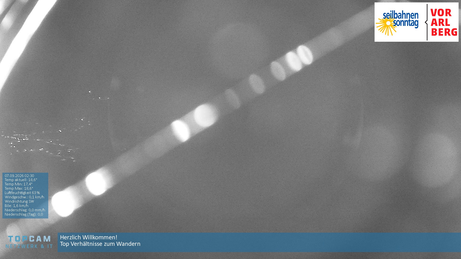 Archiv Foto Webcam Bergstation Pendelbahn in Sonntag