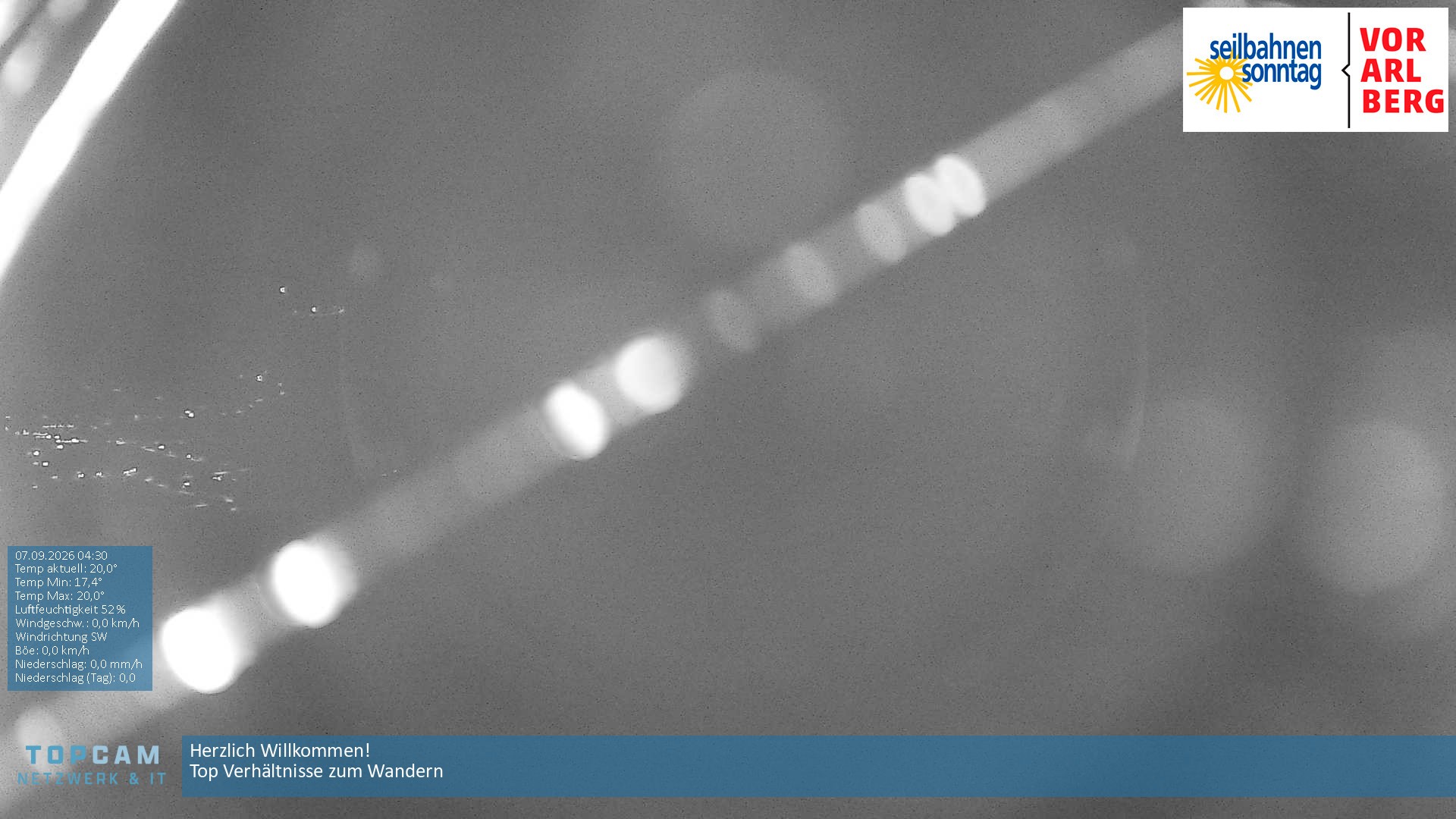 Archiv Foto Webcam Bergstation Pendelbahn in Sonntag