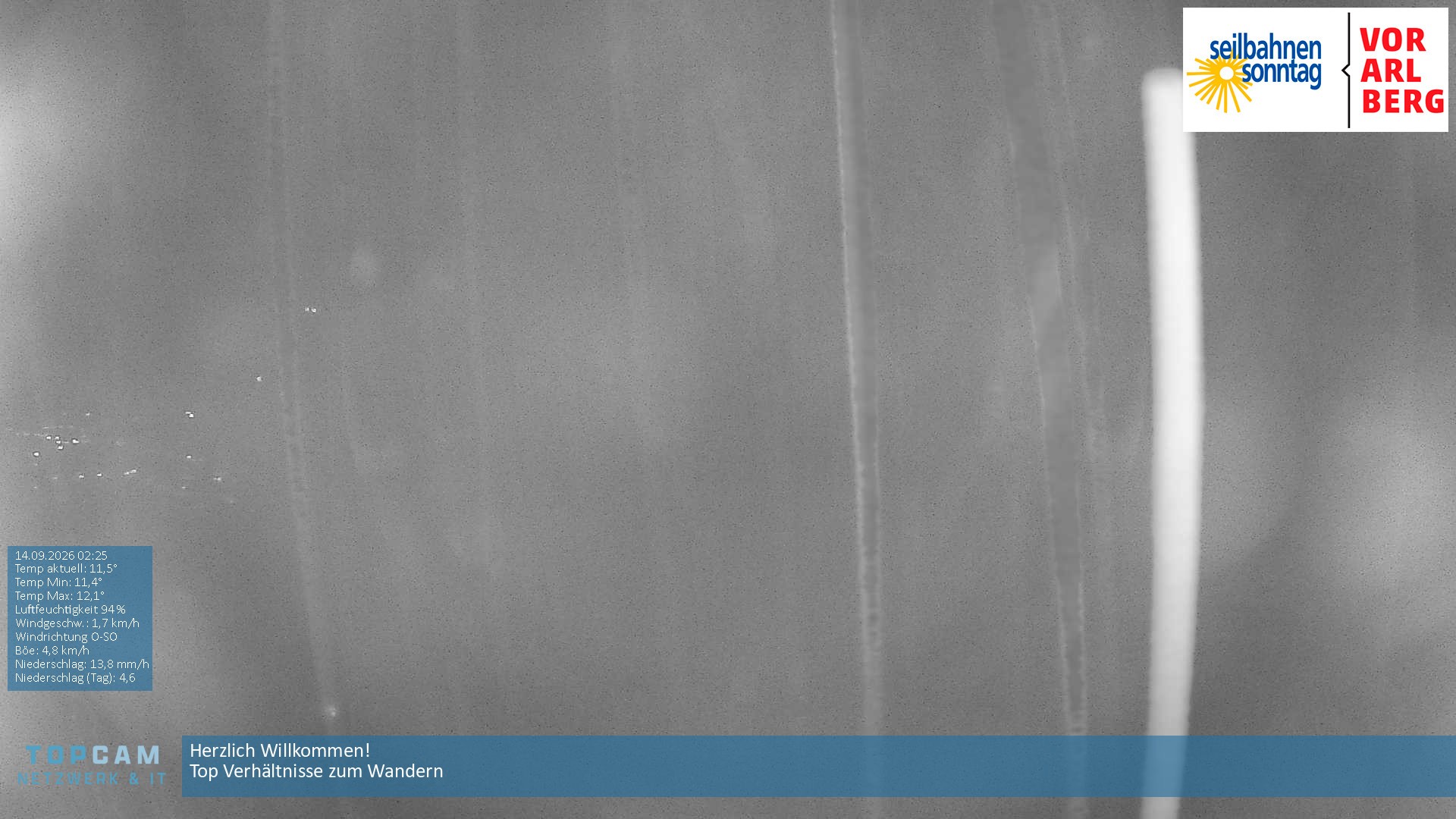 Archiv Foto Webcam Bergstation Pendelbahn in Sonntag