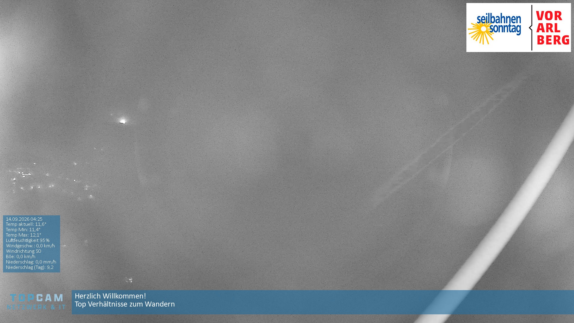 Archiv Foto Webcam Bergstation Pendelbahn in Sonntag