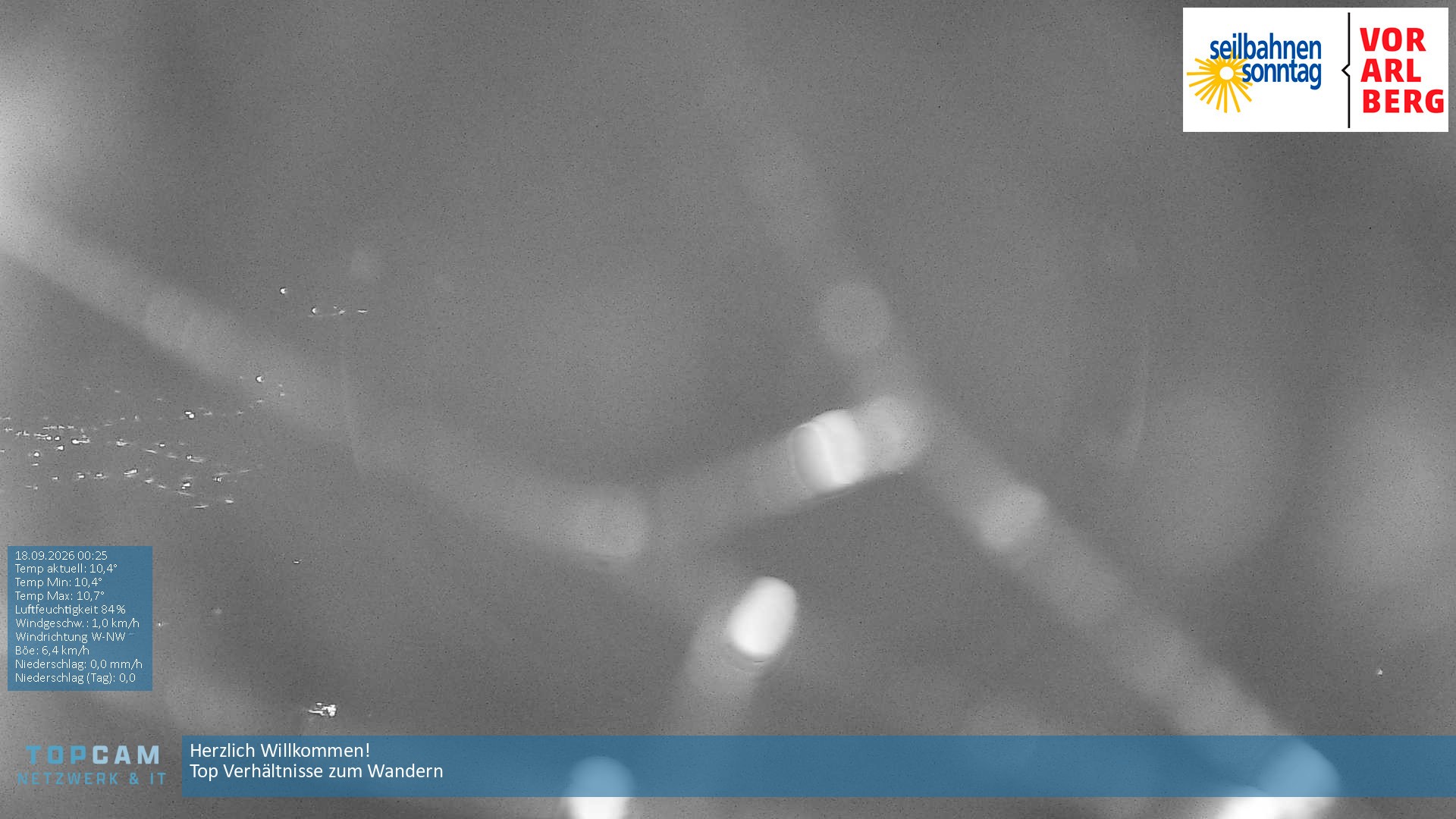 Archiv Foto Webcam Bergstation Pendelbahn in Sonntag