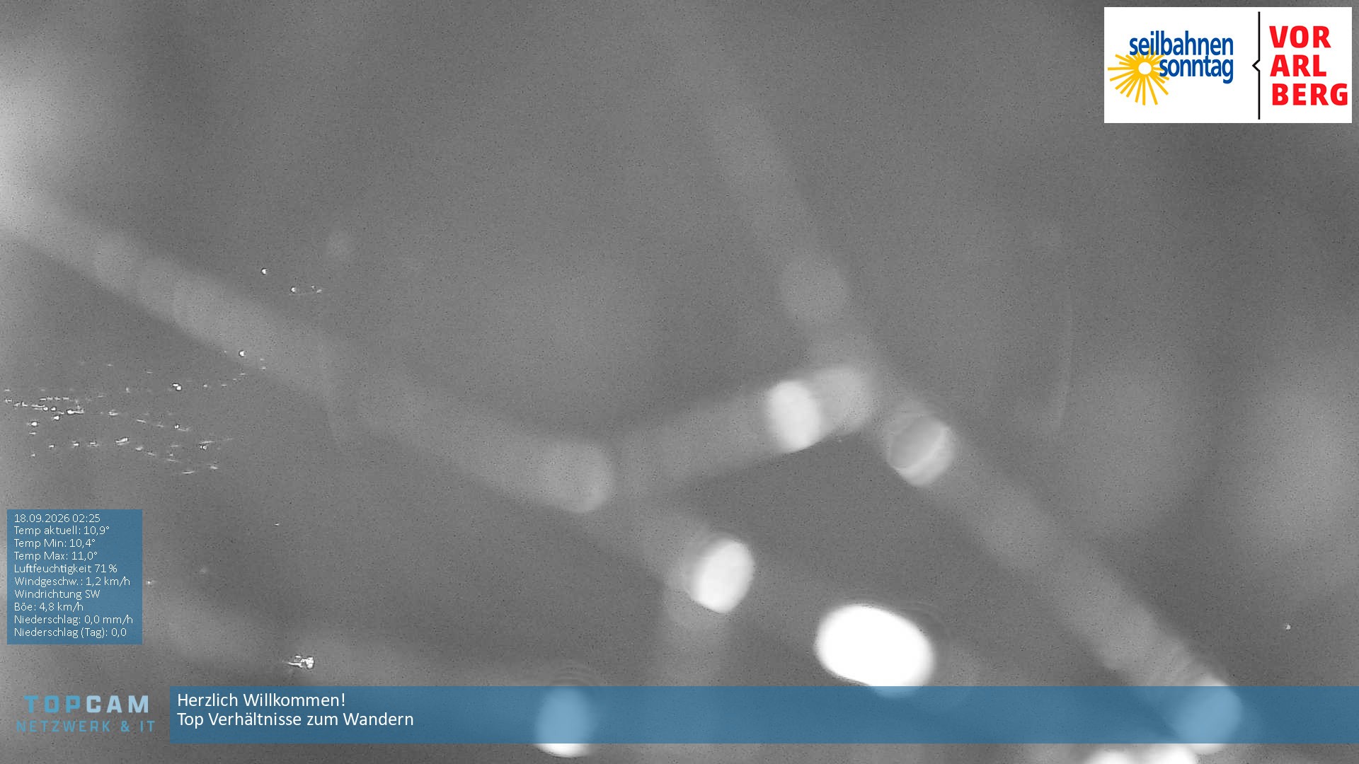Archiv Foto Webcam Bergstation Pendelbahn in Sonntag