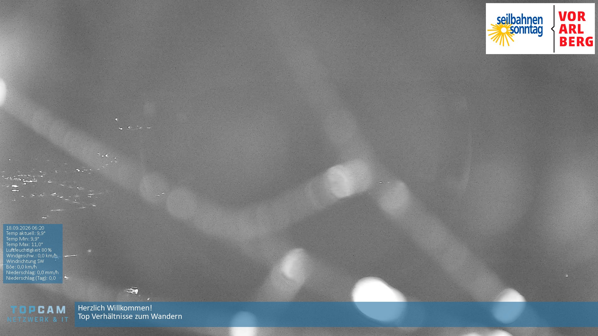Archiv Foto Webcam Bergstation Pendelbahn in Sonntag
