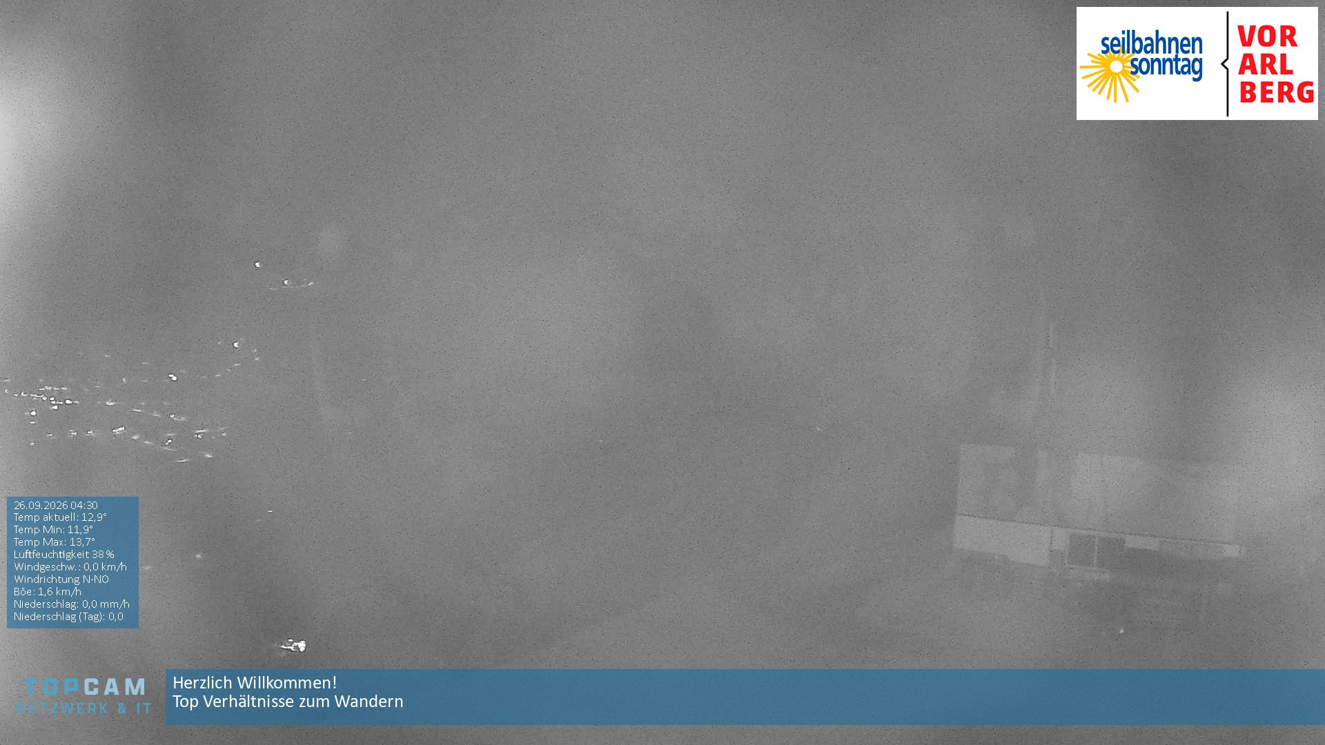 Archiv Foto Webcam Bergstation Pendelbahn in Sonntag