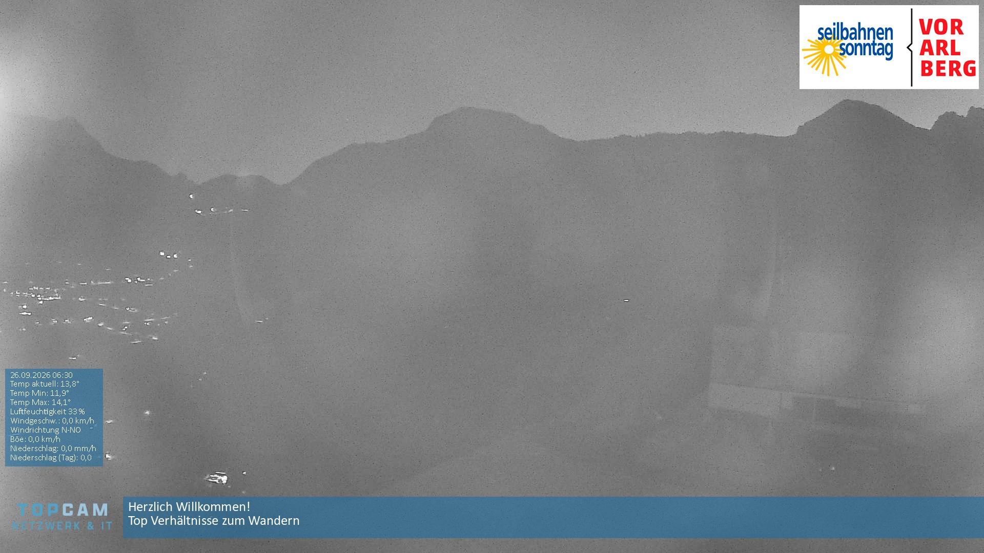 Archiv Foto Webcam Bergstation Pendelbahn in Sonntag