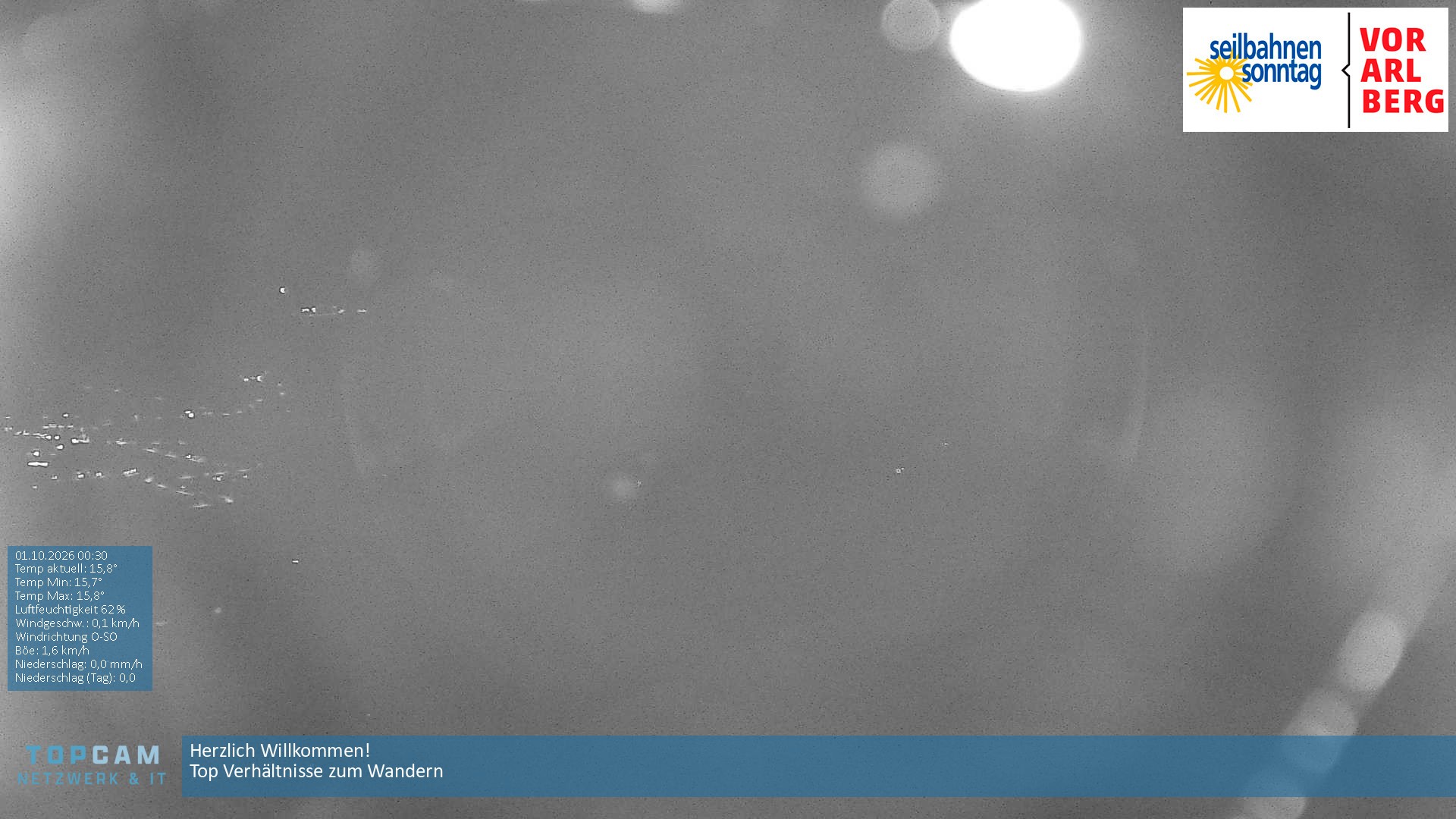 Archiv Foto Webcam Bergstation Pendelbahn in Sonntag