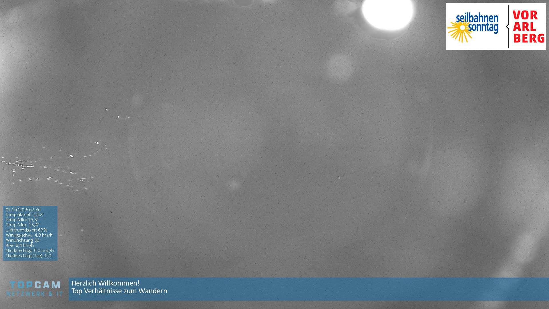Archiv Foto Webcam Bergstation Pendelbahn in Sonntag