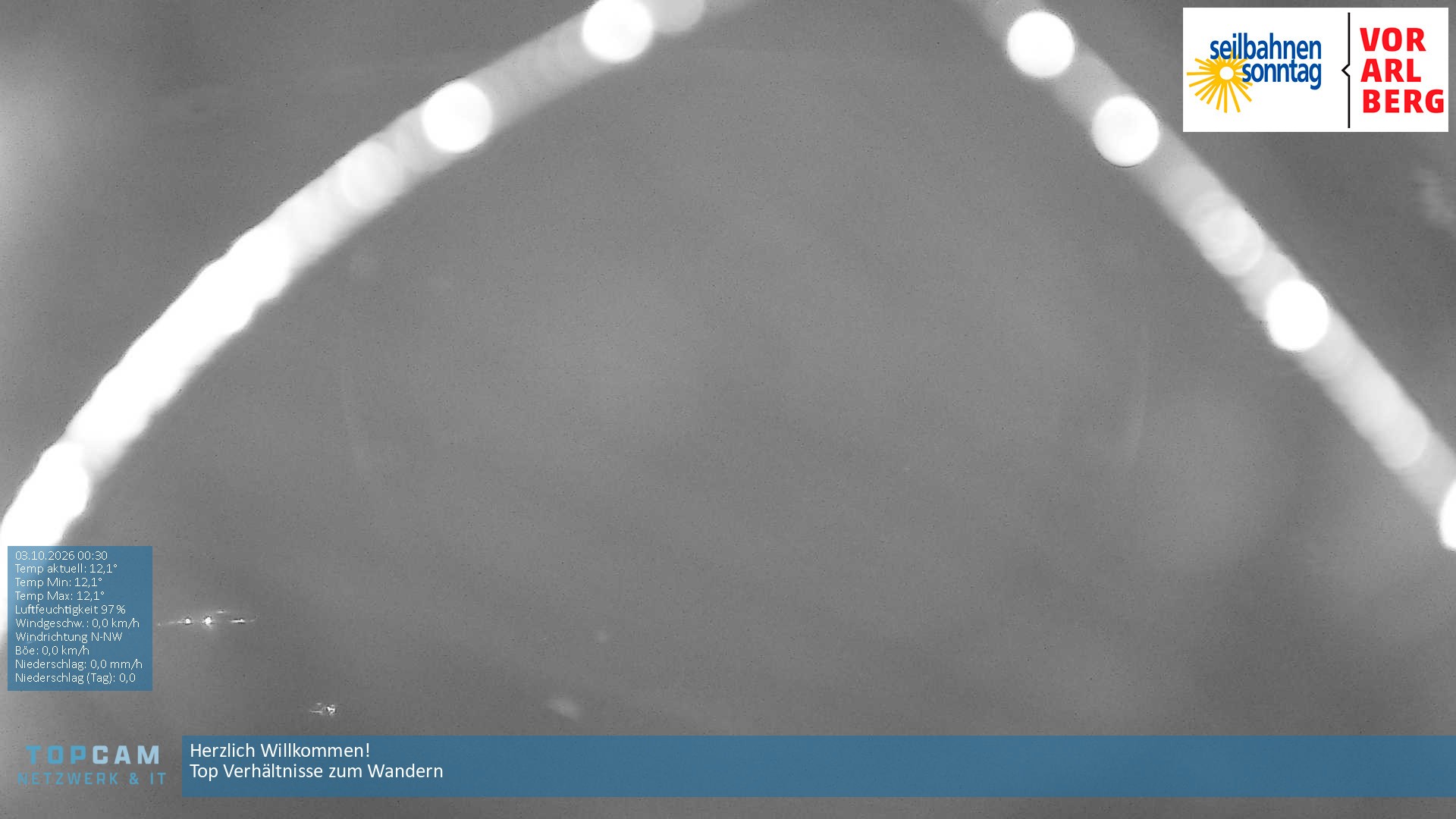 Archiv Foto Webcam Bergstation Pendelbahn in Sonntag